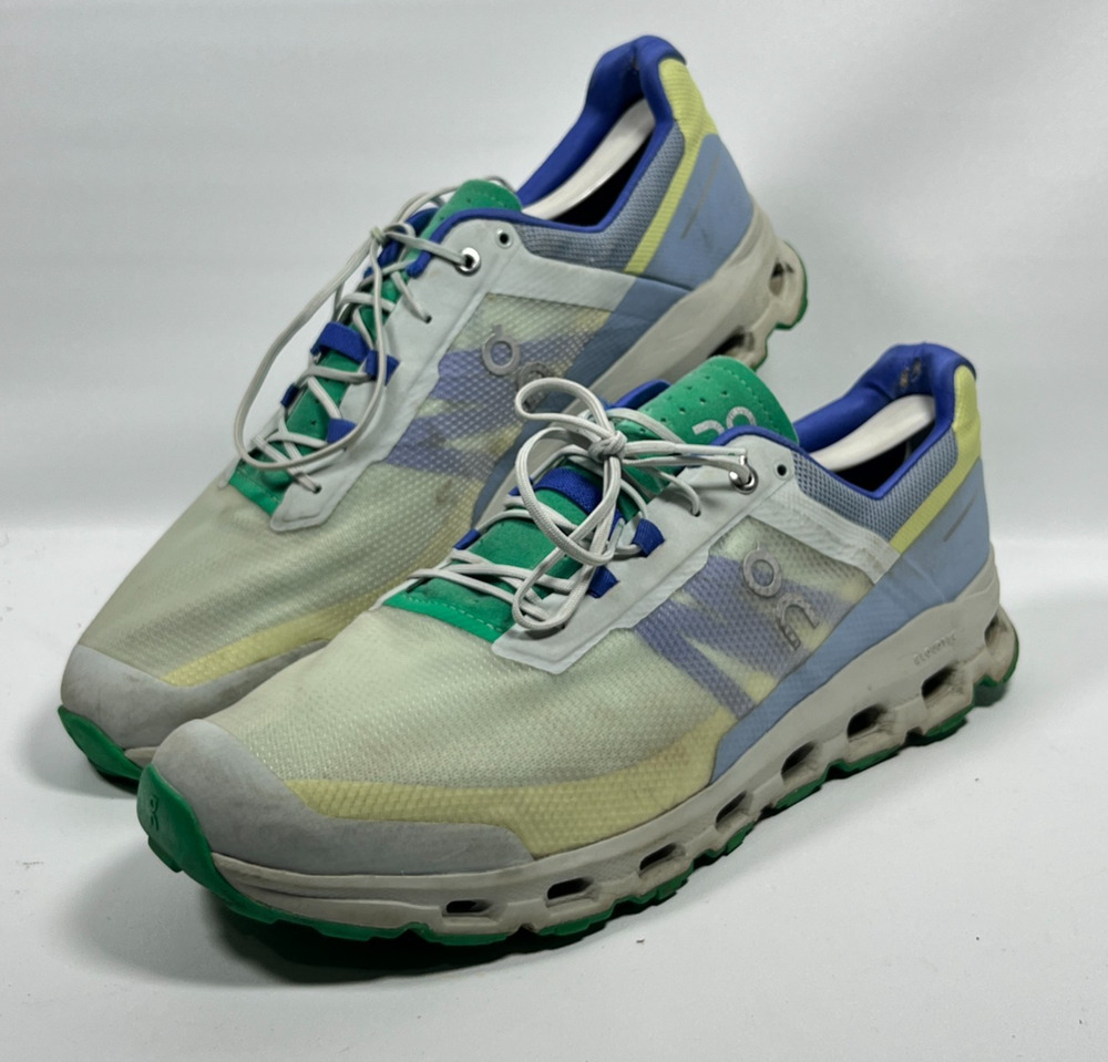 ON Sneakers Mens 12 Cloudvista Swiss Engineering Trail Running Shoes Creek Mint